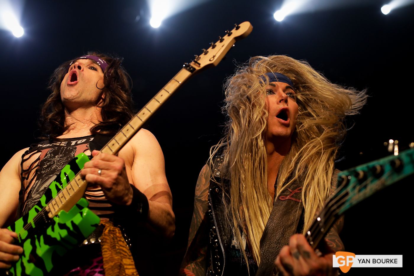 Steel Panther at Vicar Street on 5 February 2019 by Yan Bourke