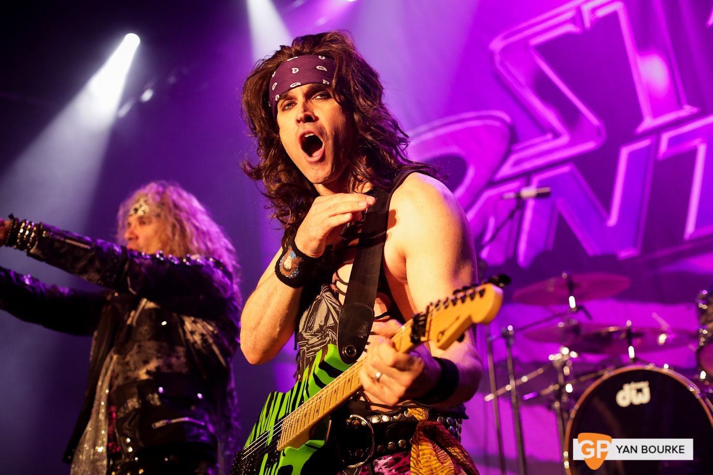 Steel Panther at Vicar Street on 5 February 2019 by Yan Bourke