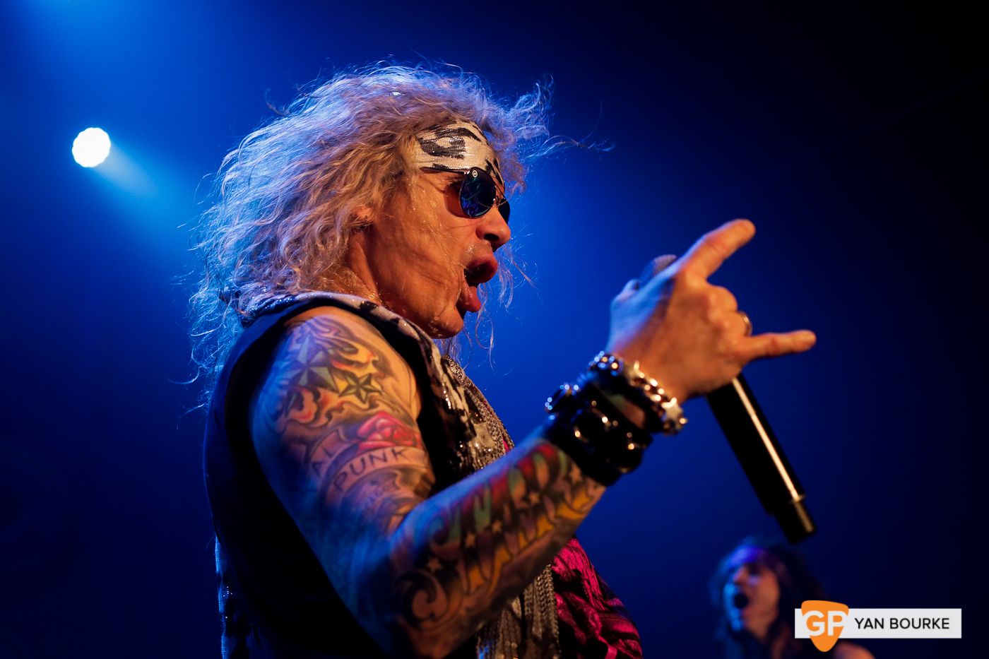 Steel Panther at Vicar Street on 5 February 2019 by Yan Bourke