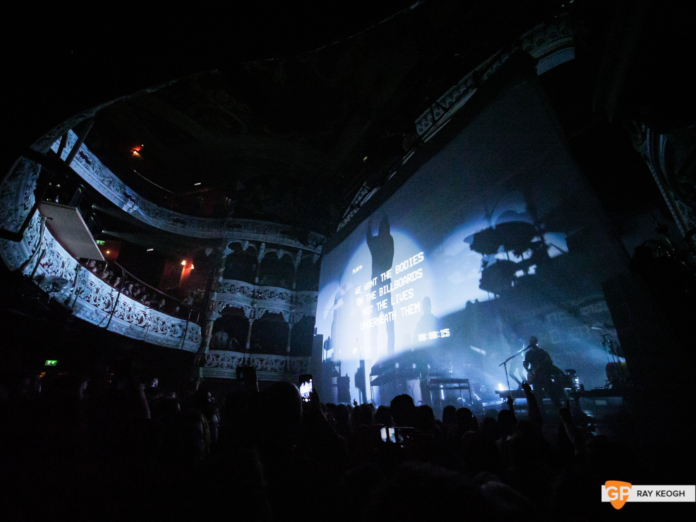 Bastille – The Olympia – Photo by Ray Keogh