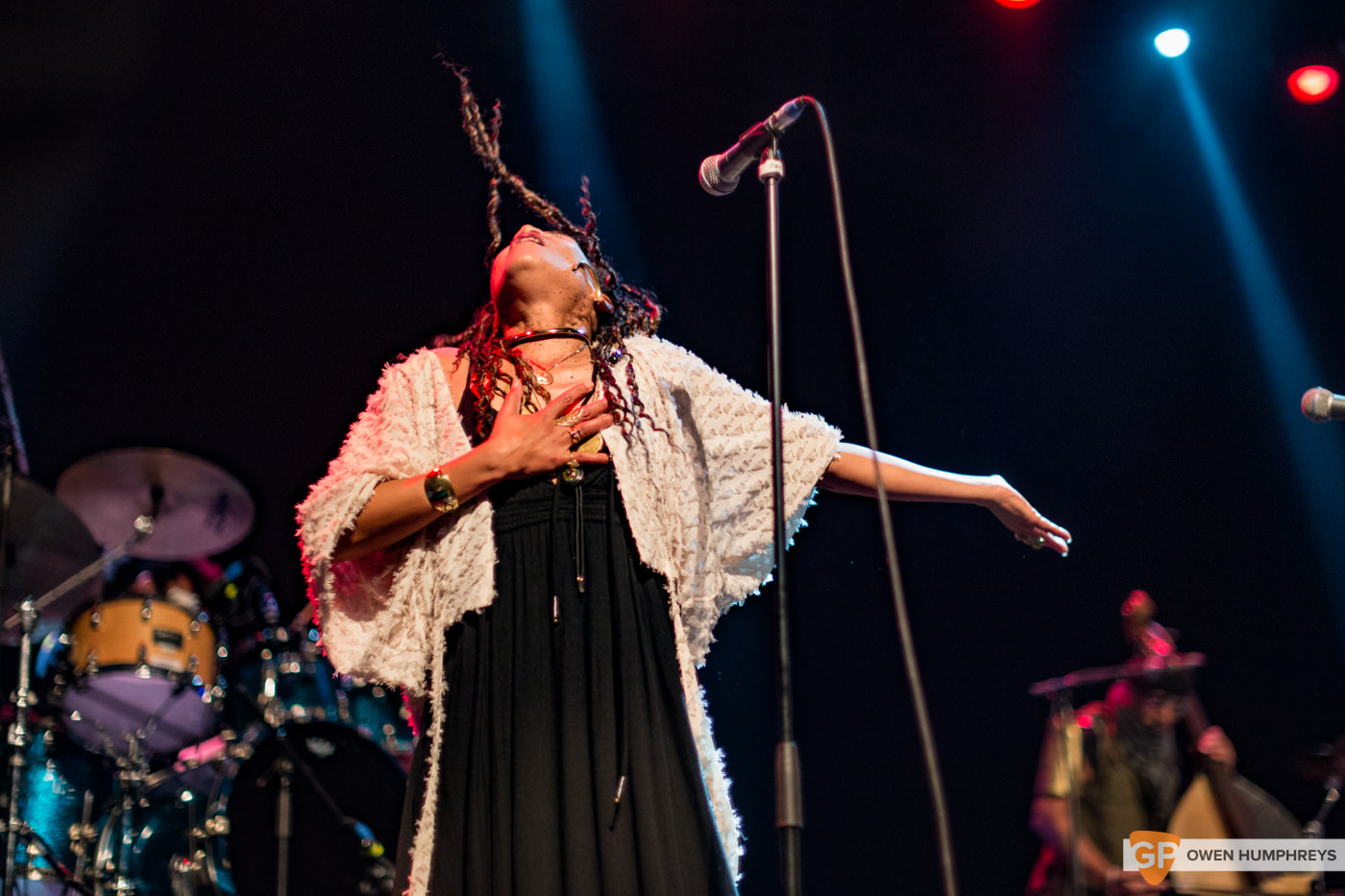 Kamasi Washington at The Olympia Theatre. Photo by Owen Humphreys. www.owen.ie