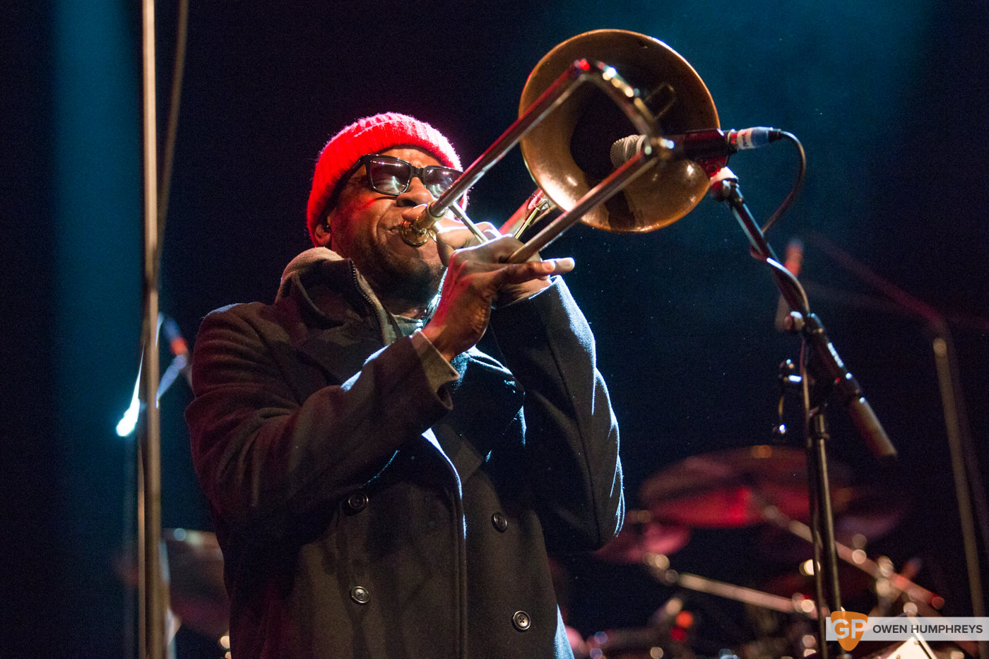 Kamasi Washington at The Olympia Theatre. Photo by Owen Humphreys. www.owen.ie