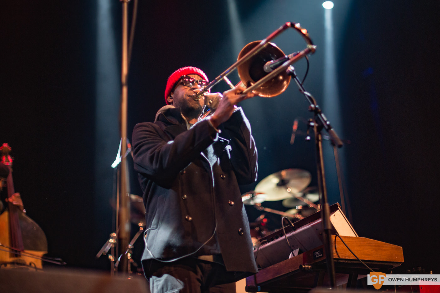 Kamasi Washington at The Olympia Theatre. Photo by Owen Humphreys. www.owen.ie