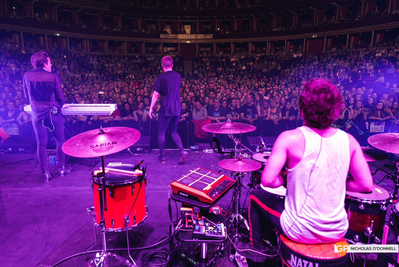 Wild Youth supporting The Script in the Royal Albert Hall, London. Photo by Nicholas O’Donnell. (13 of 20)