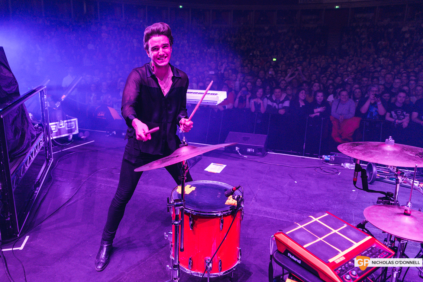 Wild Youth supporting The Script in the Royal Albert Hall, London. Photo by Nicholas O’Donnell. (16 of 20)