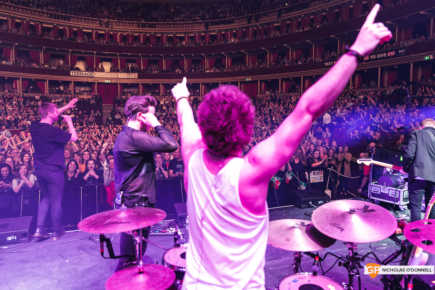 Wild Youth supporting The Script in the Royal Albert Hall, London. Photo by Nicholas O’Donnell. (18 of 20)