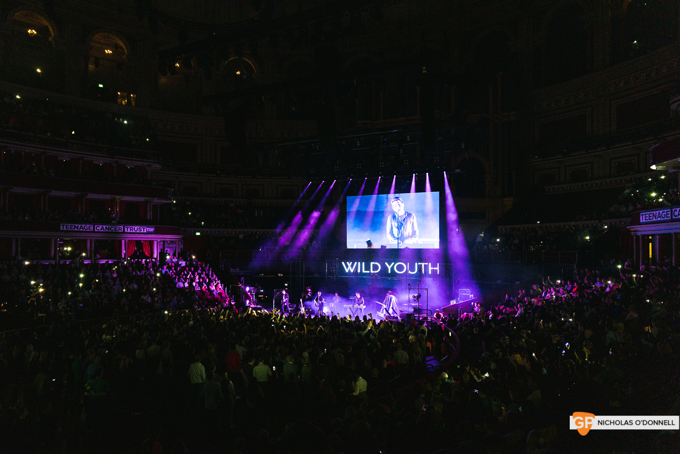 Wild Youth supporting The Script in the Royal Albert Hall, London. Photo by Nicholas O’Donnell. (8 of 20)