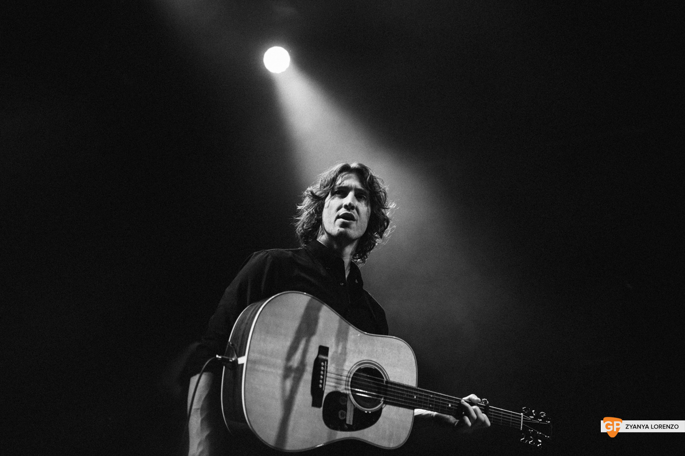 Dean Lewis live at Vicar St, Dublin. Photographed by Zyanya Lorenzo.
