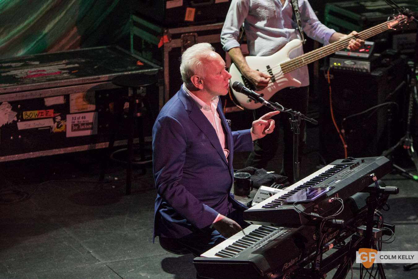 Joe Jackson at The Olympia Theatre by Colm Kelly-104