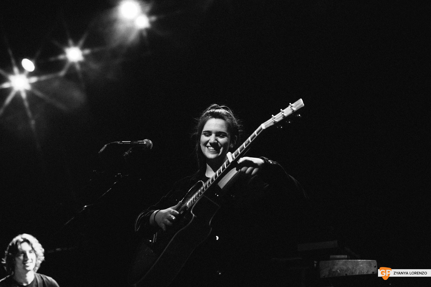 LUZ supporting Dean Lewis at Vicar St, Dublin. Photographed by Zyanya Lorenzo.