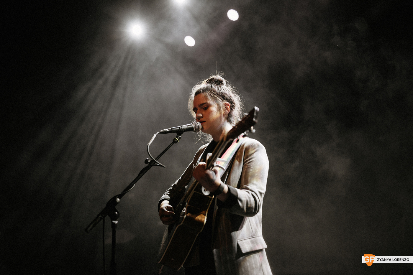 LUZ supporting Dean Lewis at Vicar St, Dublin. Photographed by Zyanya Lorenzo.