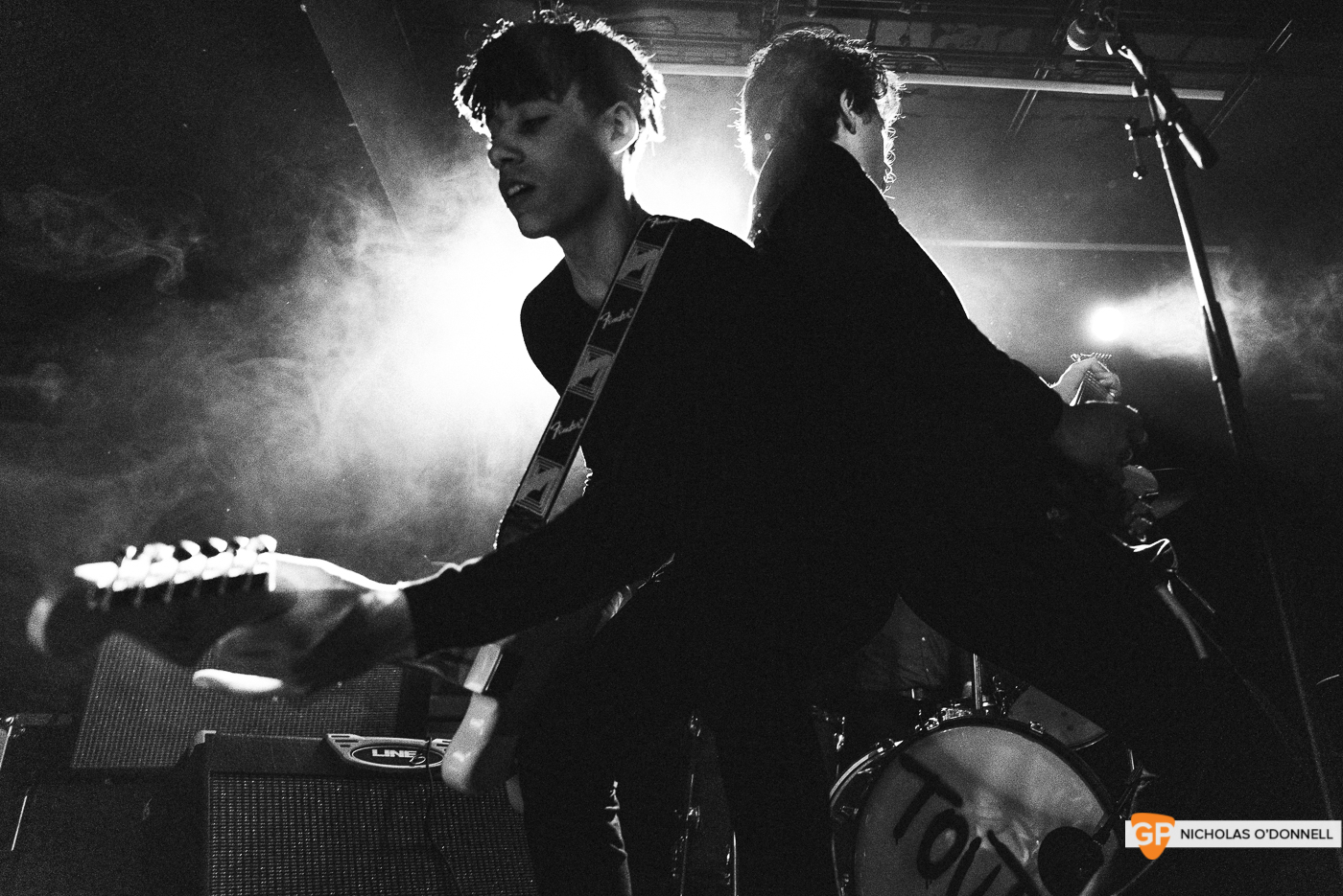 Support 2- Inhaler supporting TOUTS in the Borderline, London. Photo by Nicholas O’Donnell. (3 of 5)