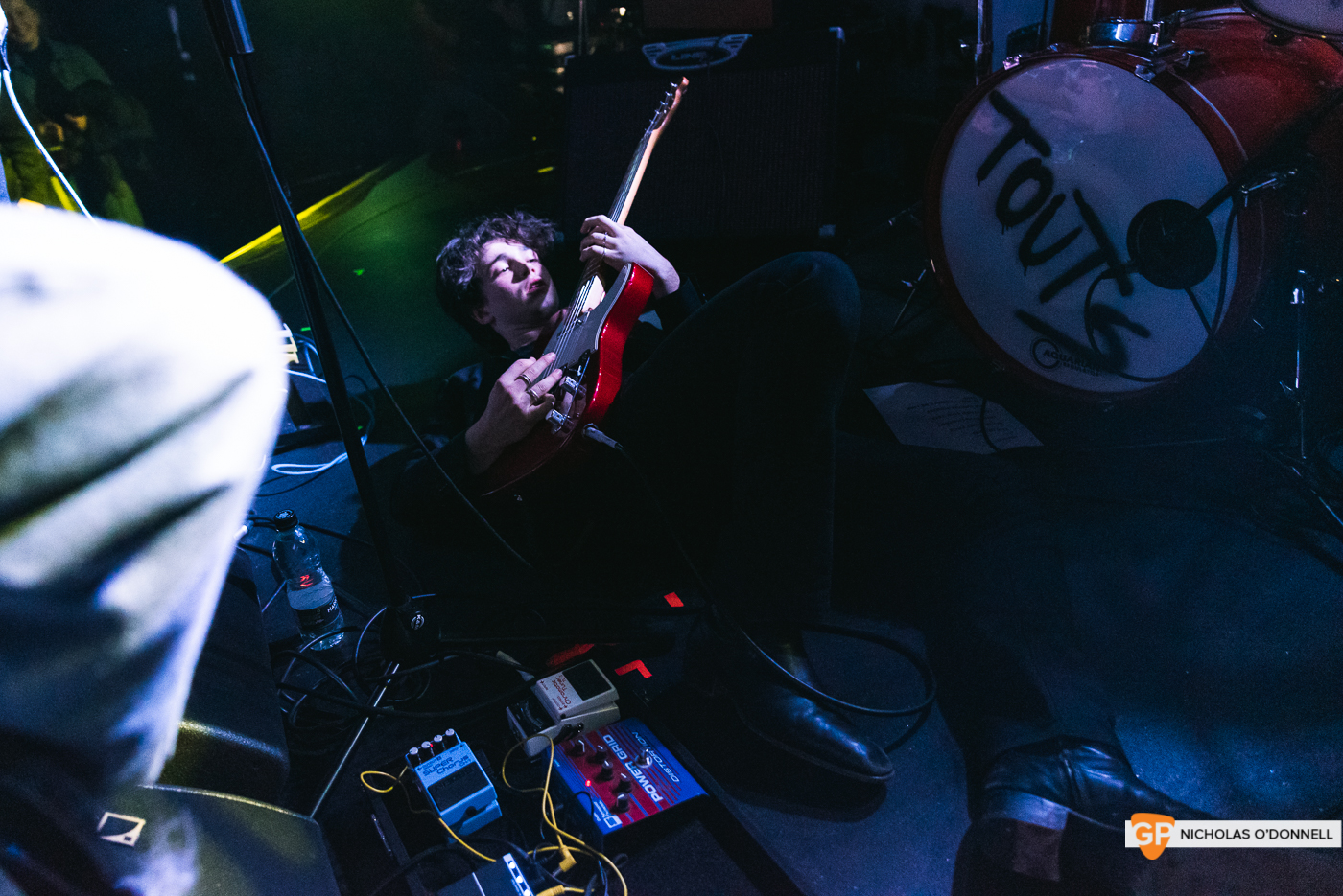 Support 2- Inhaler supporting TOUTS in the Borderline, London. Photo by Nicholas O’Donnell. (4 of 5)