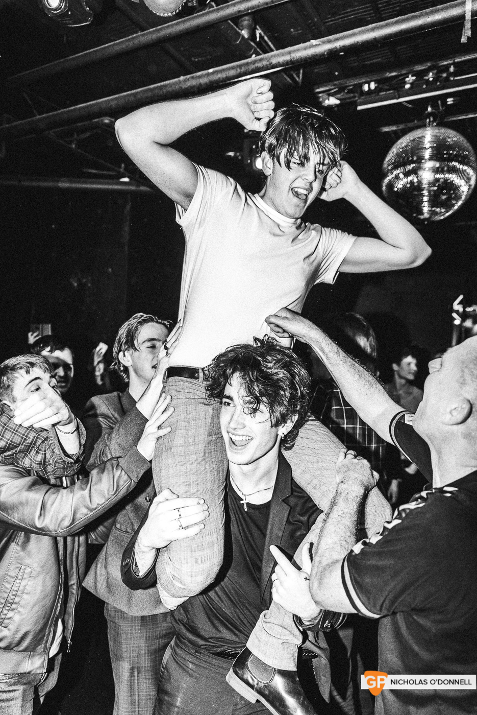 TOUTS perfroming in the Borderline, London. Photo by Nicholas O’Donnell