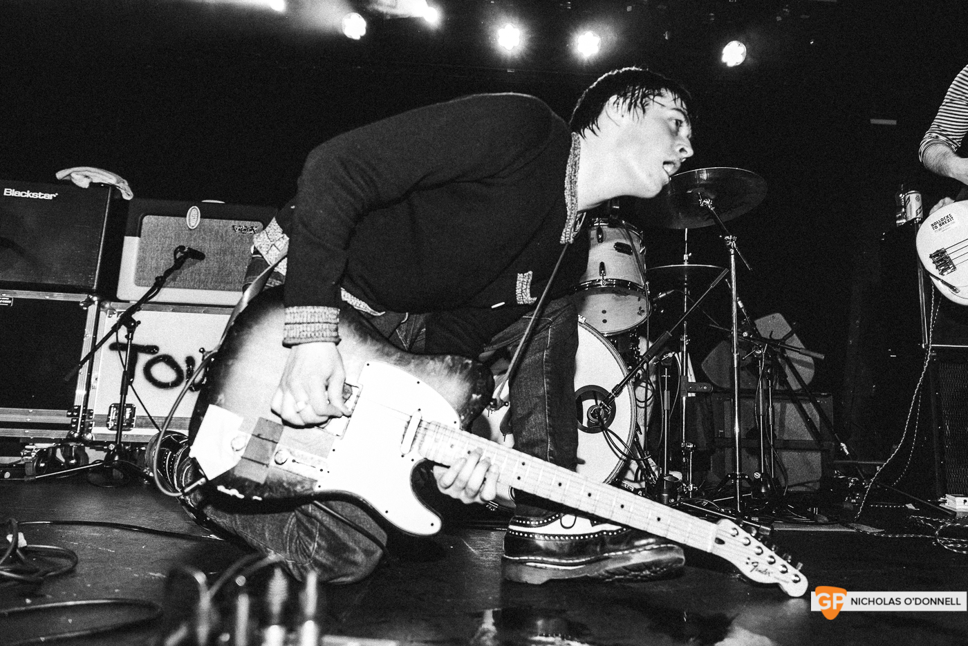 TOUTS perfroming in the Borderline, London. Photo by Nicholas O’Donnell