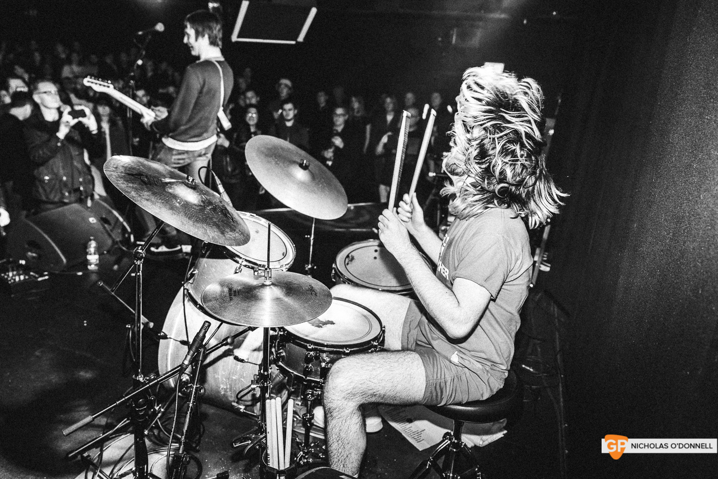 TOUTS perfroming in the Borderline, London. Photo by Nicholas O’Donnell