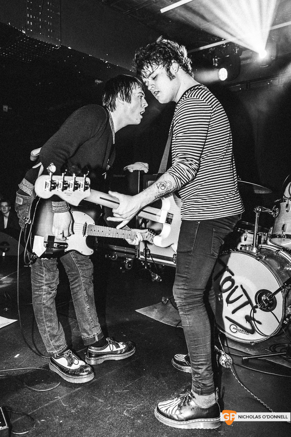 TOUTS perfroming in the Borderline, London. Photo by Nicholas O’Donnell