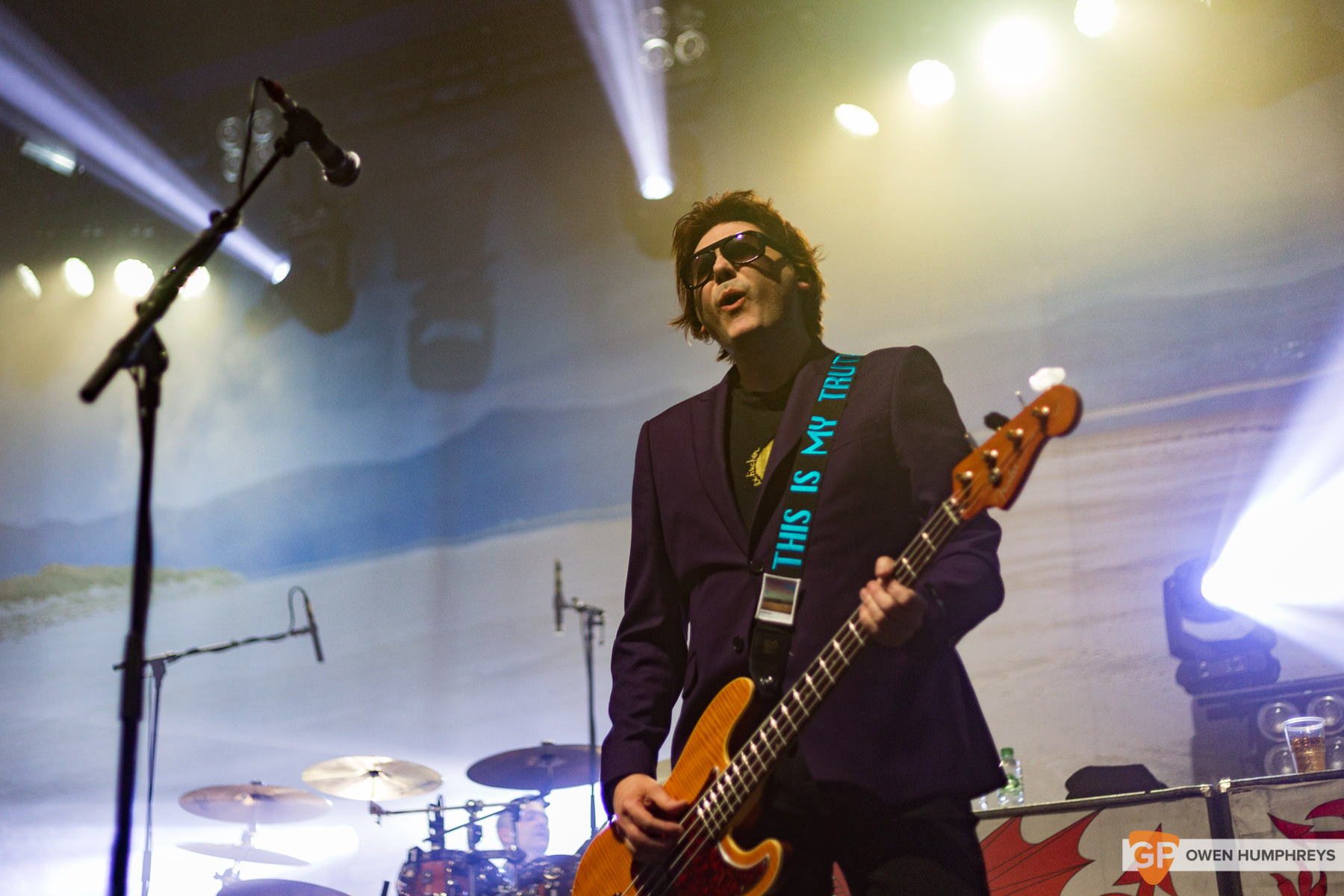 Manic Street Preachers at the Olympia. Photo by Owen Humphreys. www.owen.ie