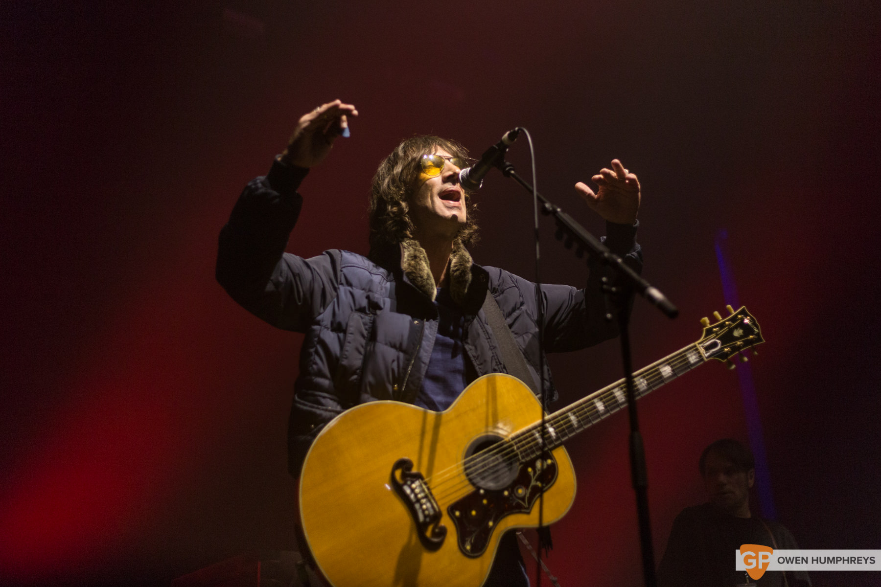 Richard Ashcroft at the Olympia Theatre. Photo by Owen Humphreys. www.owen.ie