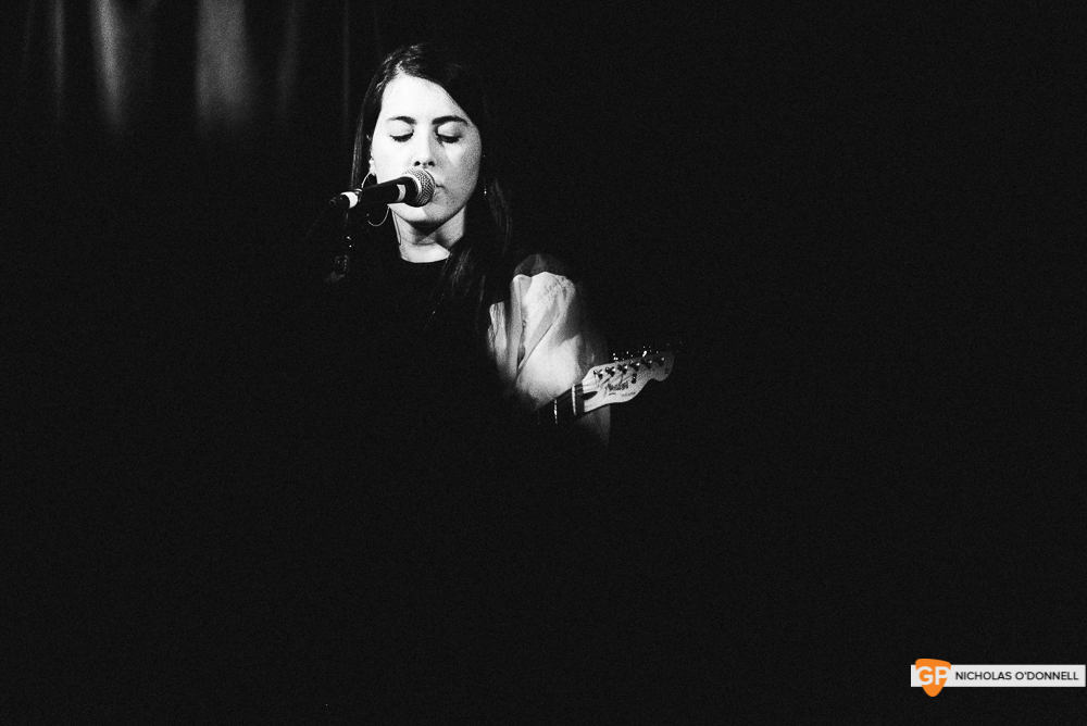 Sorcha Richardson performing in Whelan’s. Photographs by Nicholas O’Donnell.