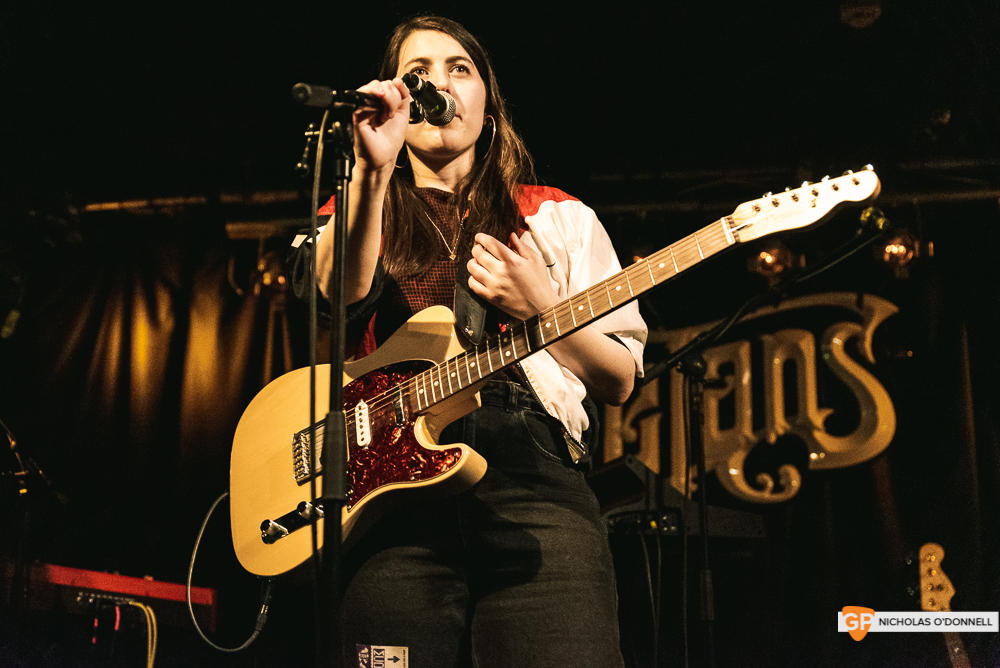Sorcha Richardson performing in Whelan’s. Photographs by Nicholas O’Donnell.