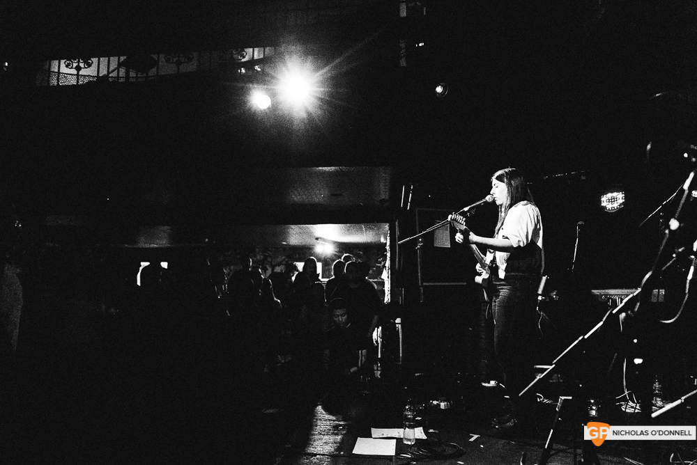 Sorcha Richardson performing in Whelan’s. Photographs by Nicholas O’Donnell.