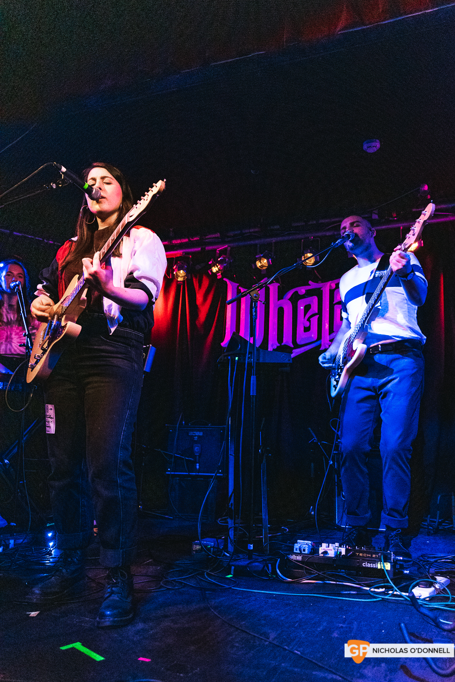 Sorcha Richardson performing in Whelan’s. Photographs by Nicholas O’Donnell.