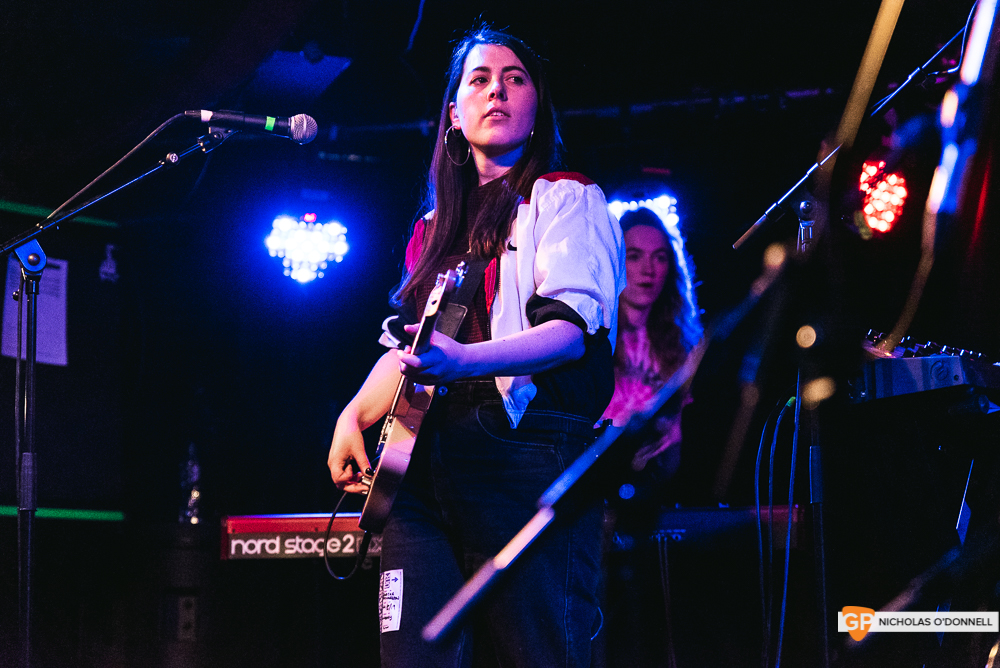Sorcha Richardson performing in Whelan’s. Photographs by Nicholas O’Donnell.