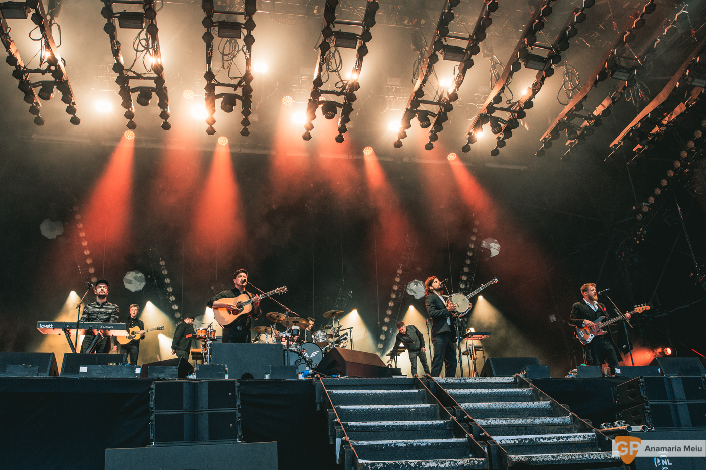 Mumford and Sons at Malahide Castle by Anamaria Meiu