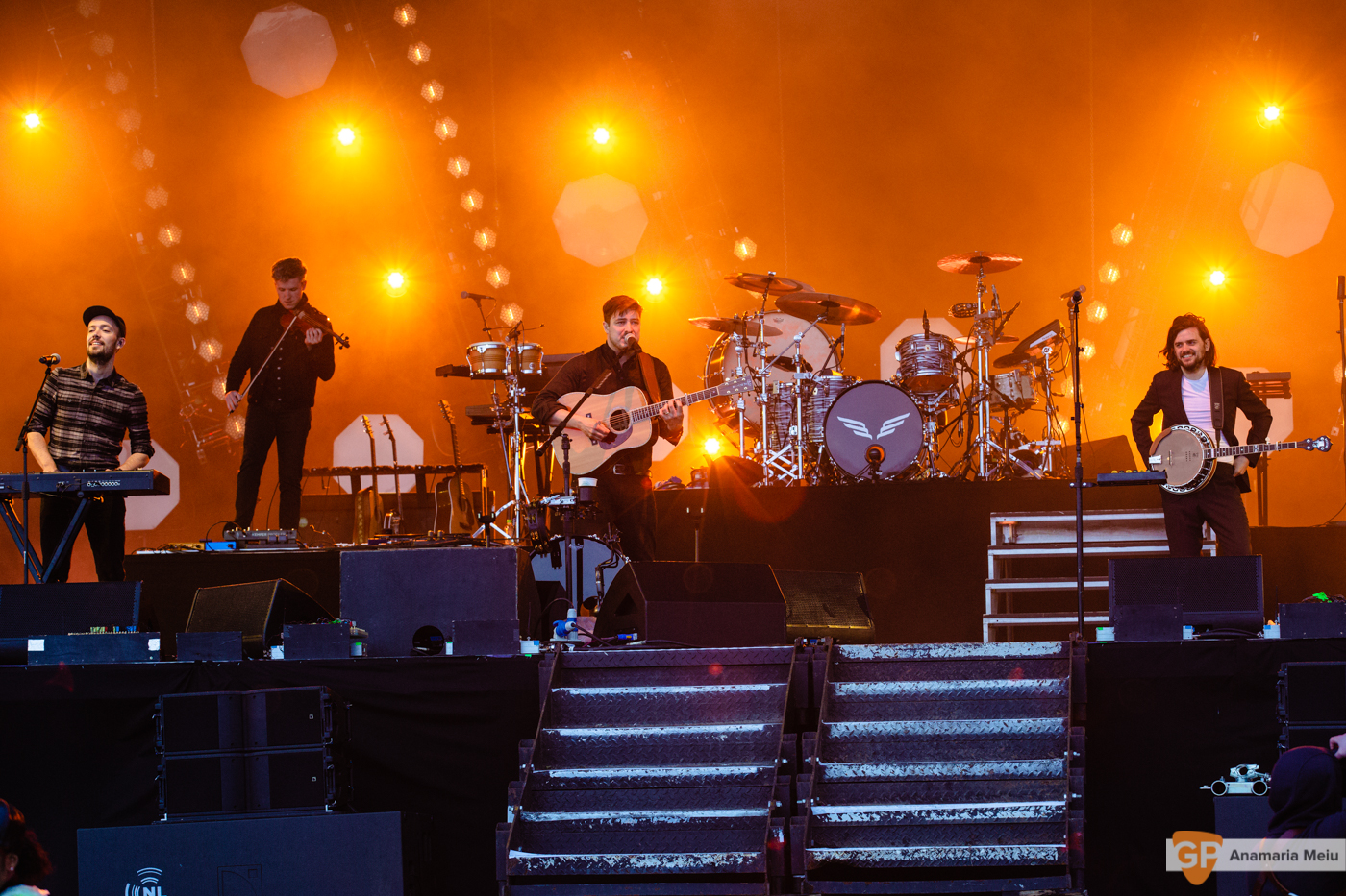 Mumford and Sons at Malahide Castle by Anamaria Meiu