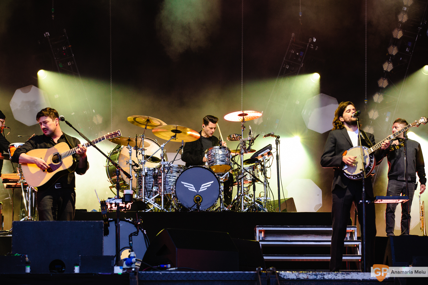 Mumford and Sons at Malahide Castle by Anamaria Meiu