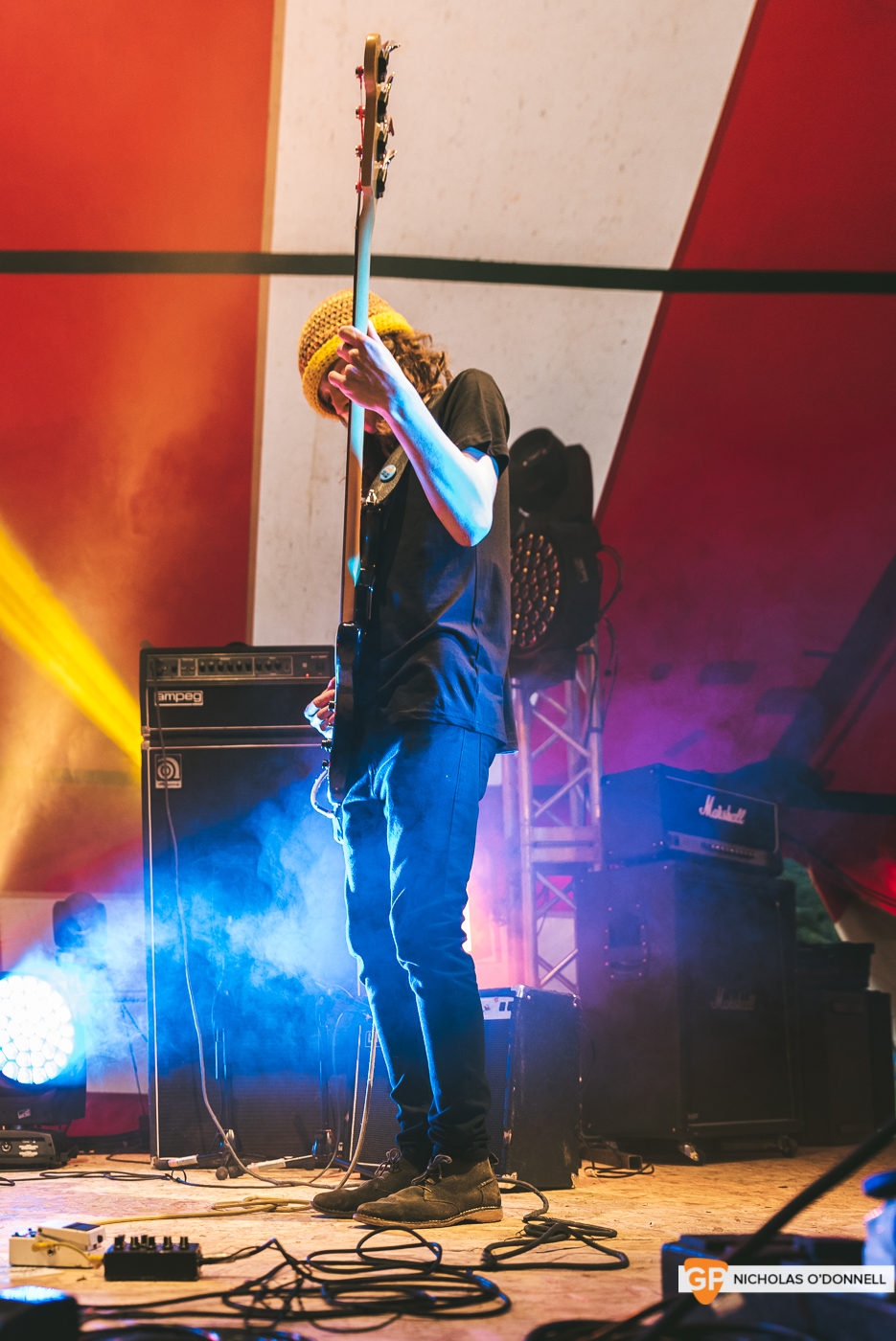 Amy Montgomery performing in Dimestone Tent at KnockanStockan 19. Photos by Nicholas O’Donnell. (1 of 8)