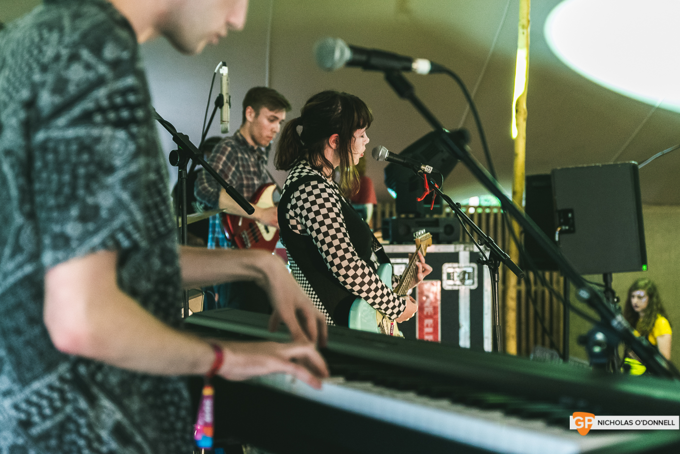 Eve Belle performing at Unfiltered stage at KnockanStockan 19. Photos by Nicholas O’Donnell. (2 of 5)