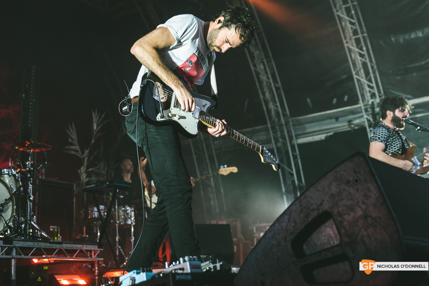 Foals performing at the Summer Series in Trinity College. Photographs by Nicholas O’Donnell. (1 of 19)