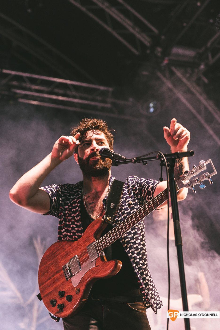Foals performing at the Summer Series in Trinity College. Photographs by Nicholas O’Donnell. (11 of 19)