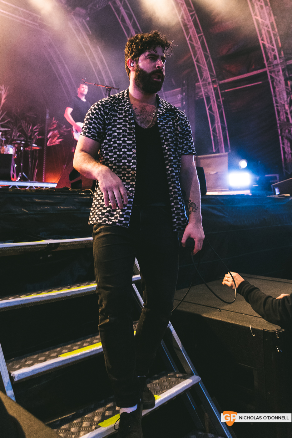 Foals performing at the Summer Series in Trinity College. Photographs by Nicholas O’Donnell. (12 of 19)