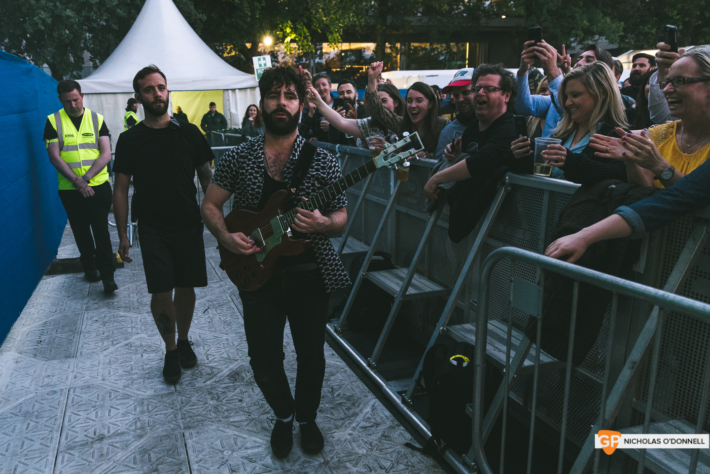 Foals performing at the Summer Series in Trinity College. Photographs by Nicholas O’Donnell. (3 of 19)