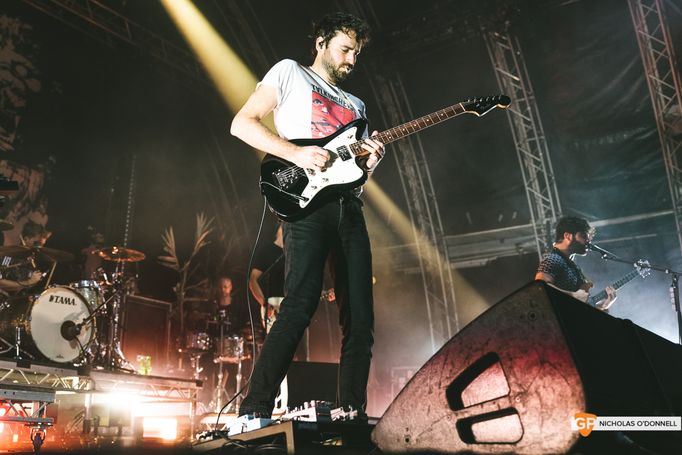 Foals performing at the Summer Series in Trinity College. Photographs by Nicholas O’Donnell. (9 of 19)