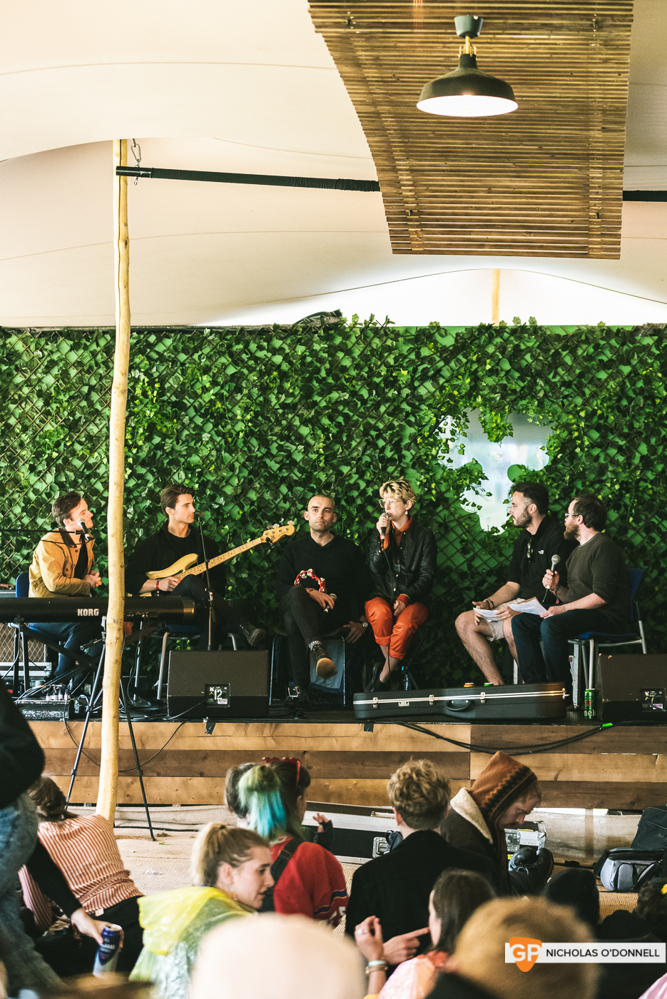 GoldenPlec- PLec Talks with Soda Blonde at the Unfiltered stage at KnockandStockan 19. Photos by Nicholas O_Donnell. (5 of 5)