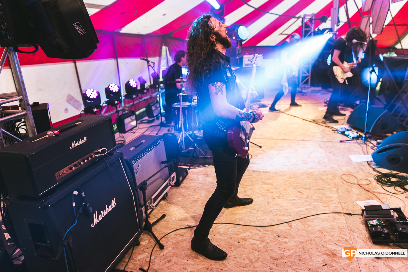 Jailbirds performing in Dimestone Tent at KnockanStockan 19. Photos by Nicholas O’Donnell. (4 of 8)