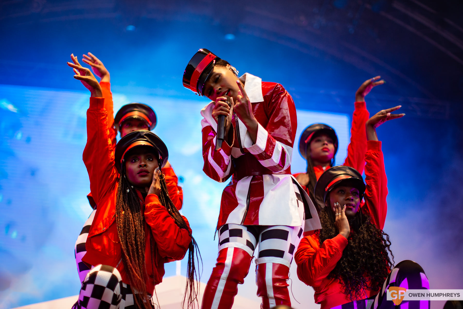 Janelle Monae at Trinity College. Photo by Owen Humphreys. www.owen.ie