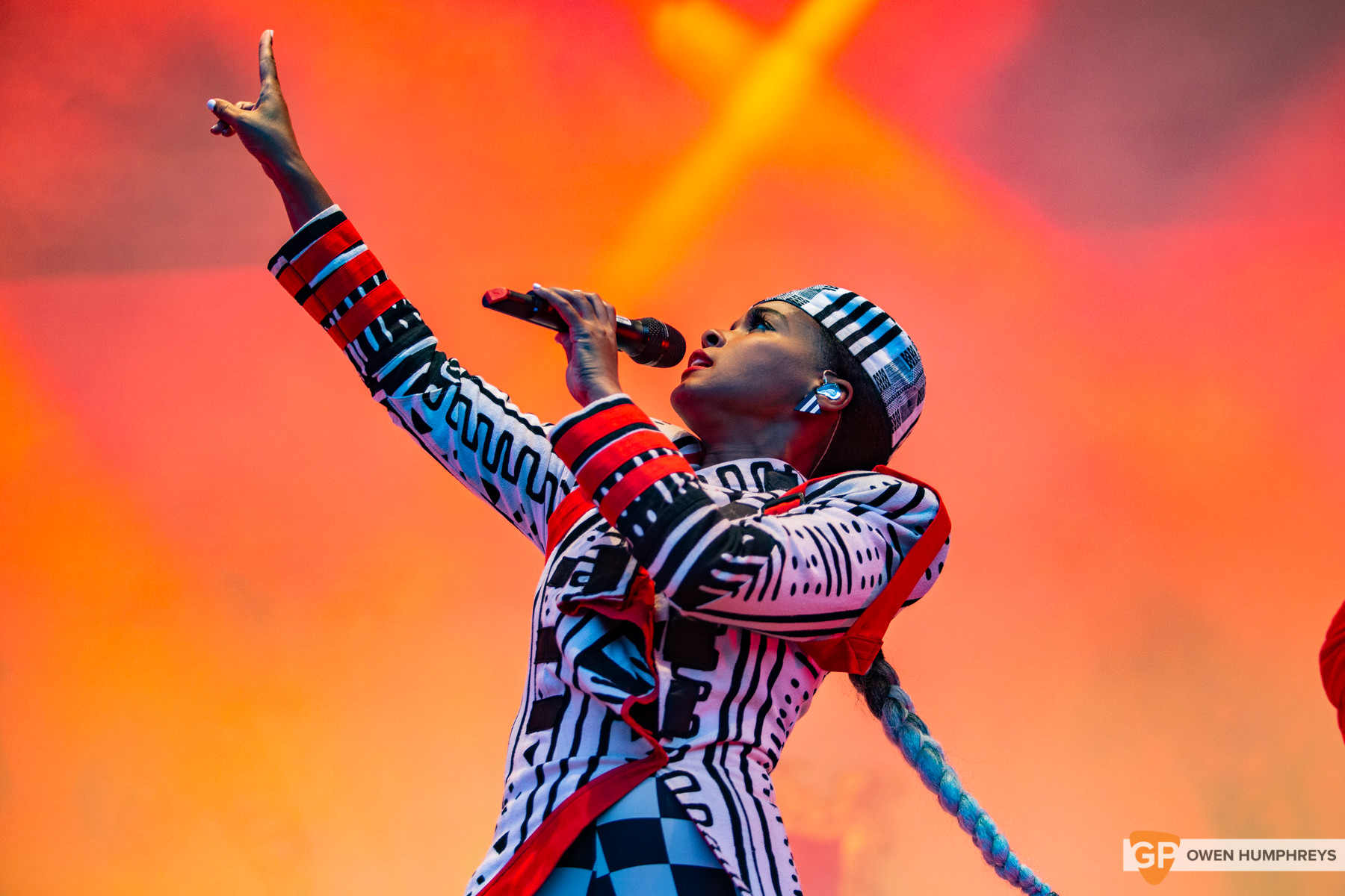 Janelle Monae at Trinity College. Photo by Owen Humphreys. www.owen.ie