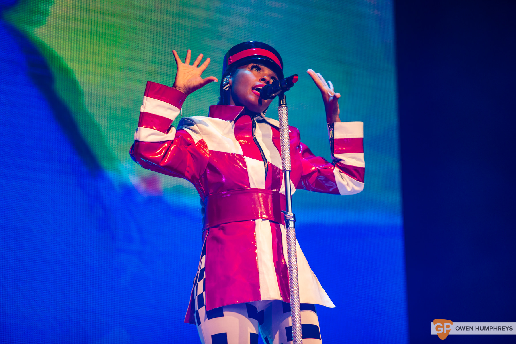 Janelle Monae at Trinity College. Photo by Owen Humphreys. www.owen.ie