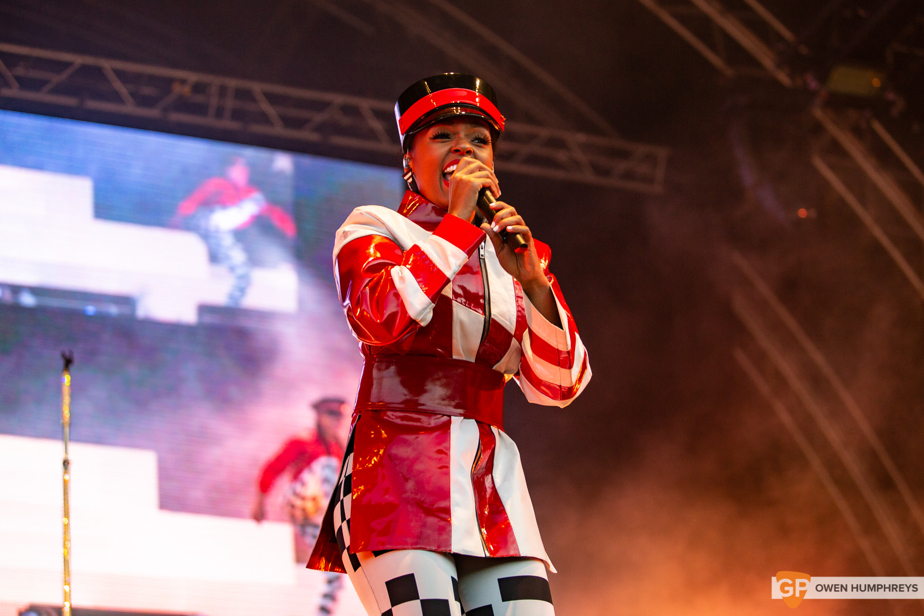 Janelle Monae at Trinity College. Photo by Owen Humphreys. www.owen.ie