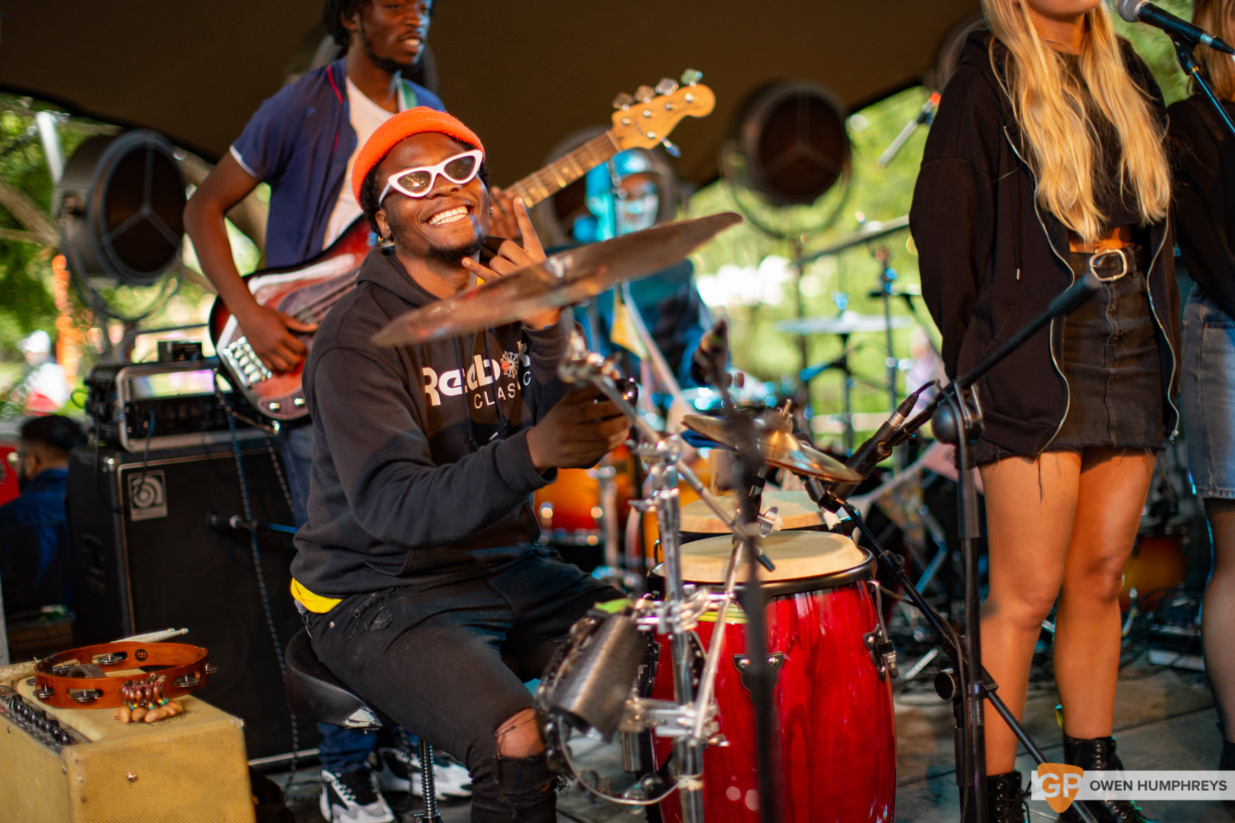 Farah Elle at Knockanstockan 2019. Photo by Owen Humphreys. www.owen.ie