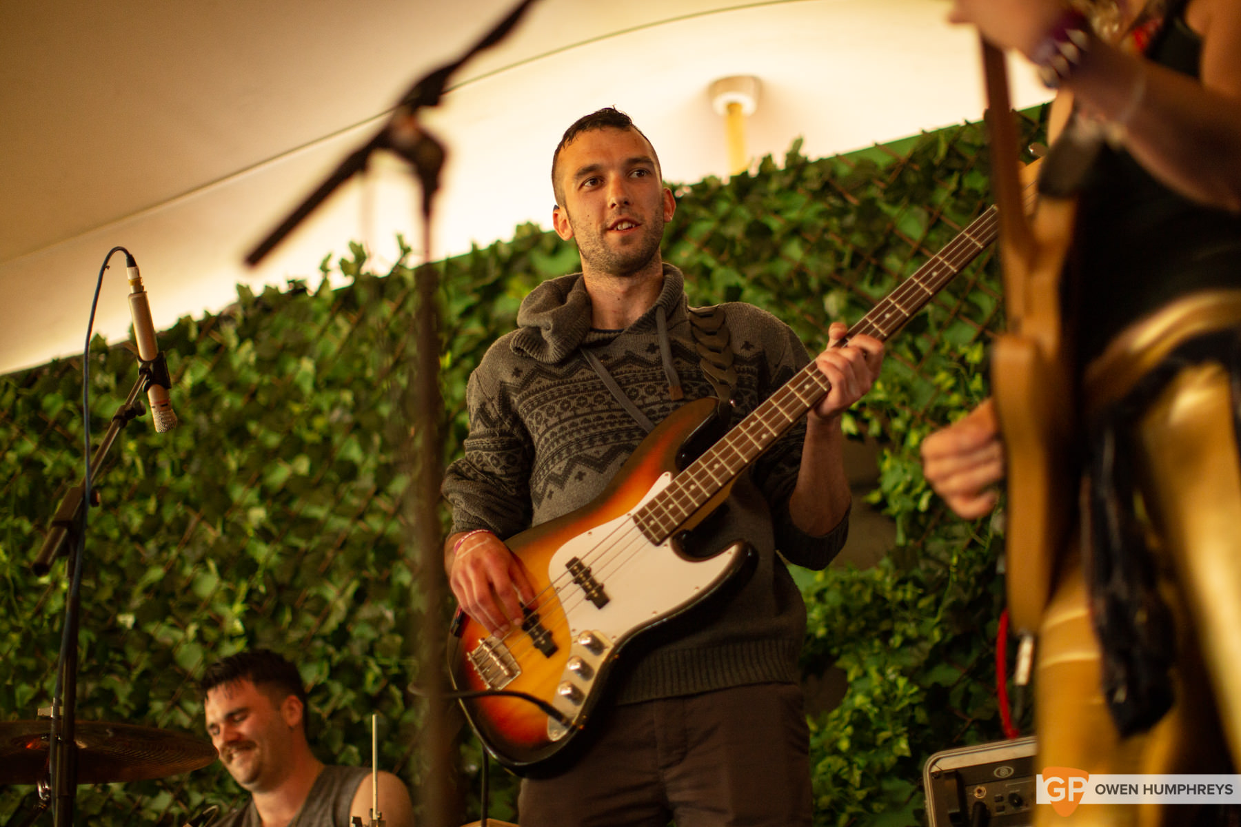 Andi at Knockanstockan 2019. Photo by Owen Humphreys. www.owen.ie
