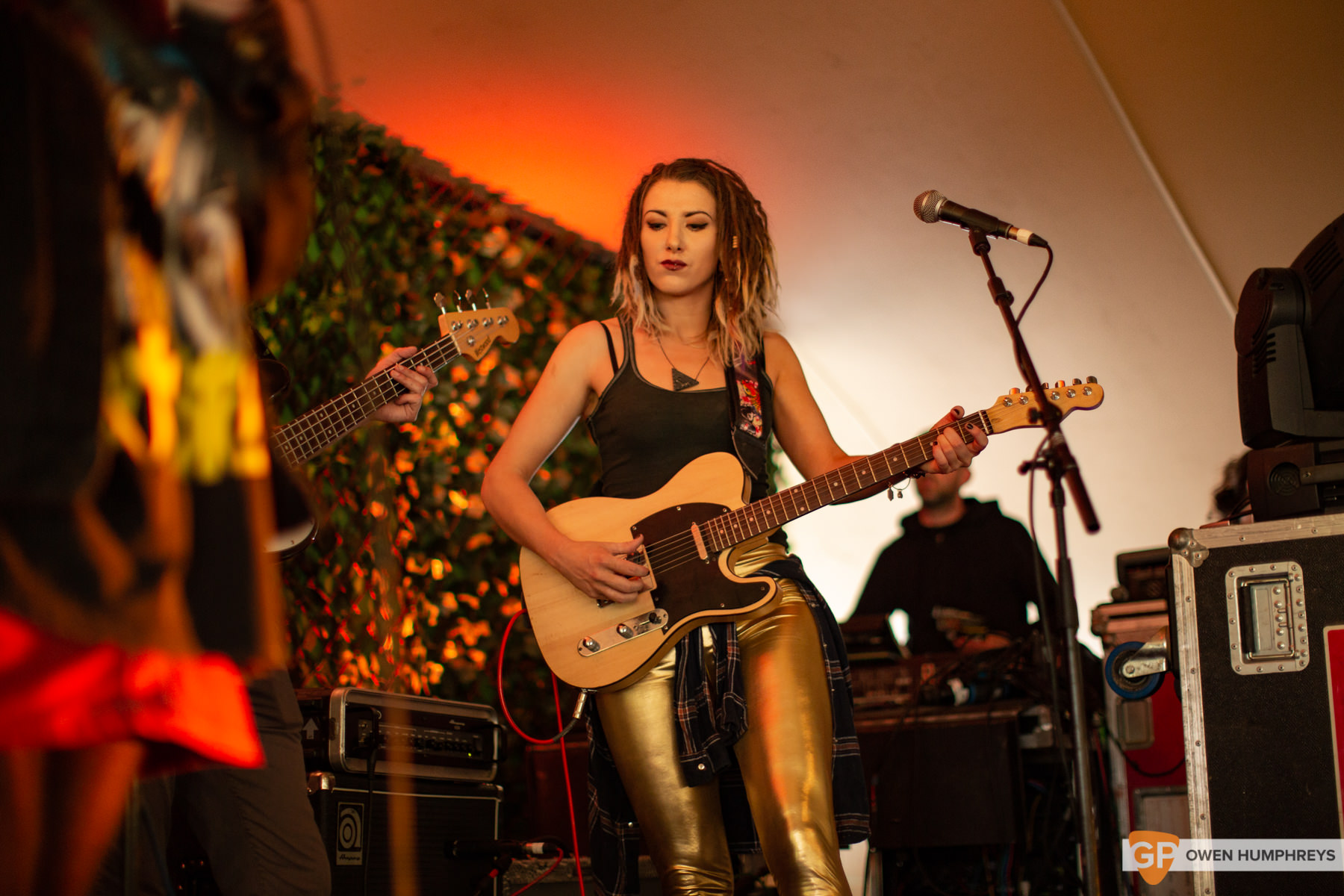 Andi at Knockanstockan 2019. Photo by Owen Humphreys. www.owen.ie