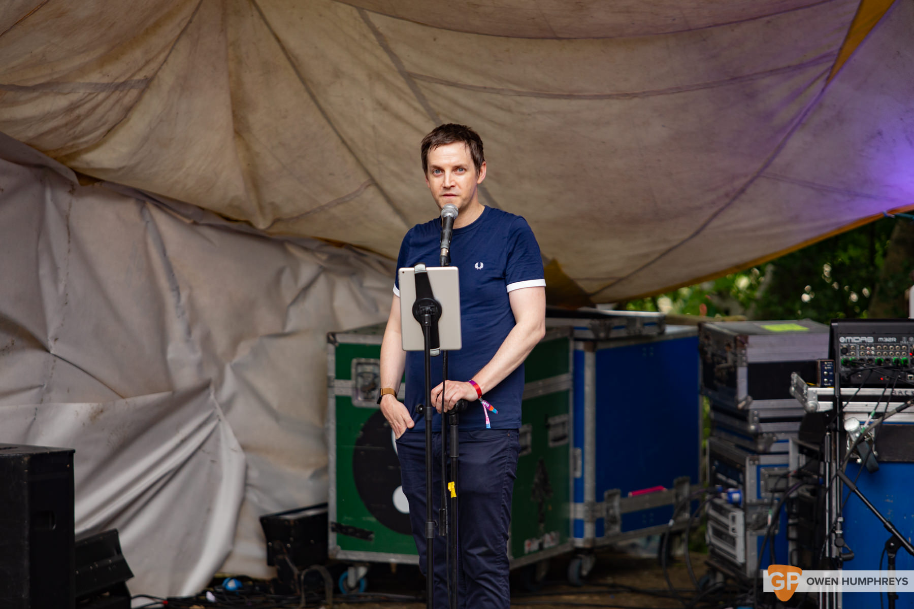 Emmet Kirwan at Knockanstockan 2019. Photo by Owen Humphreys. www.owen.ie