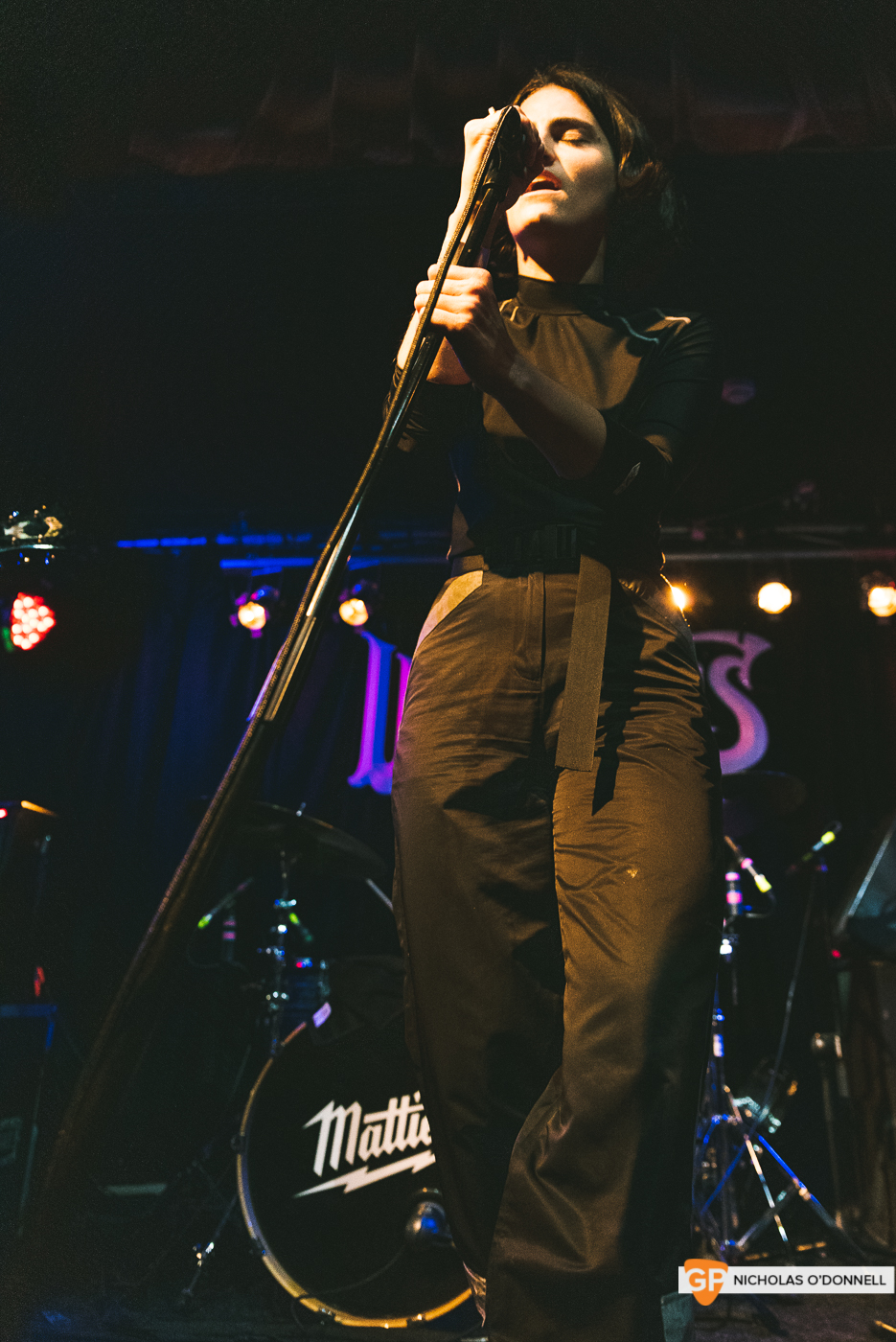 Mattiel performing in Whelan’s. Photo by Nicholas O’Donnell.
