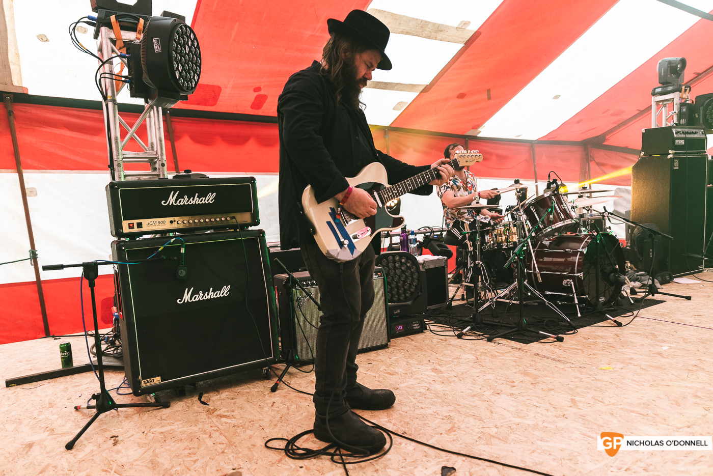 Panik Attacks performing on the Dimestore stage at KnockanStockan 19. Photos by Nicholas O_Donnell. (5 of 7)